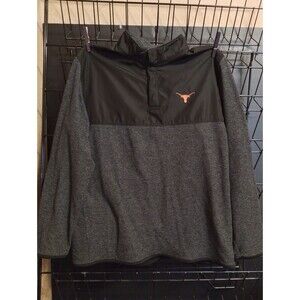 Threads Texas Longhorns Black/Gray Pullover NCAA-Medium